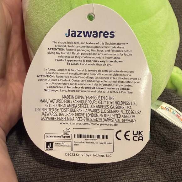 NWT! 5” Owen the Owl Squishmallow squishmallows plush stuffed animals toys toy - Picture 4 of 5